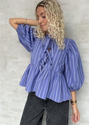 Cat bluse Lavender Stripe Boii Studios 